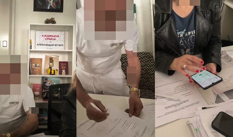 In a Vienna Bakery, Fresh Pastries and a Backdoor for Serbian Votes