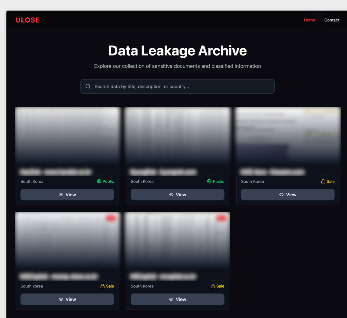 Data leakage site linked to the COPPERHEDGE backdoor on the dark web